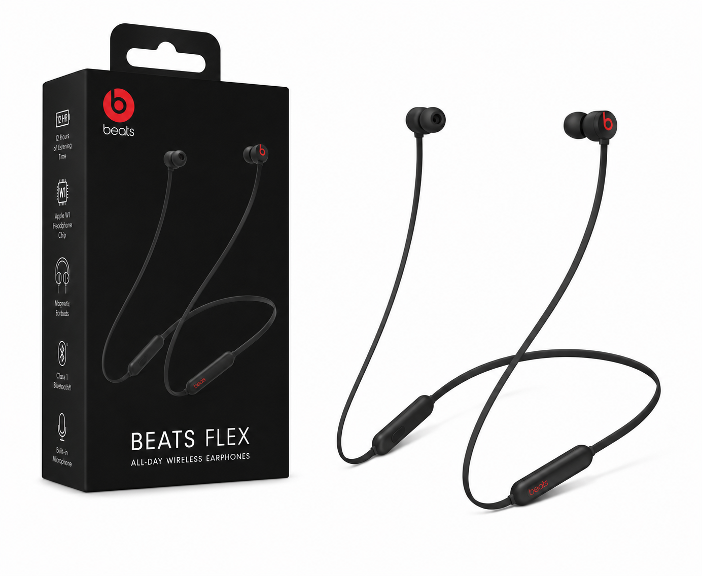 Beats Flex Wireless Bluetooth Earbuds – Black